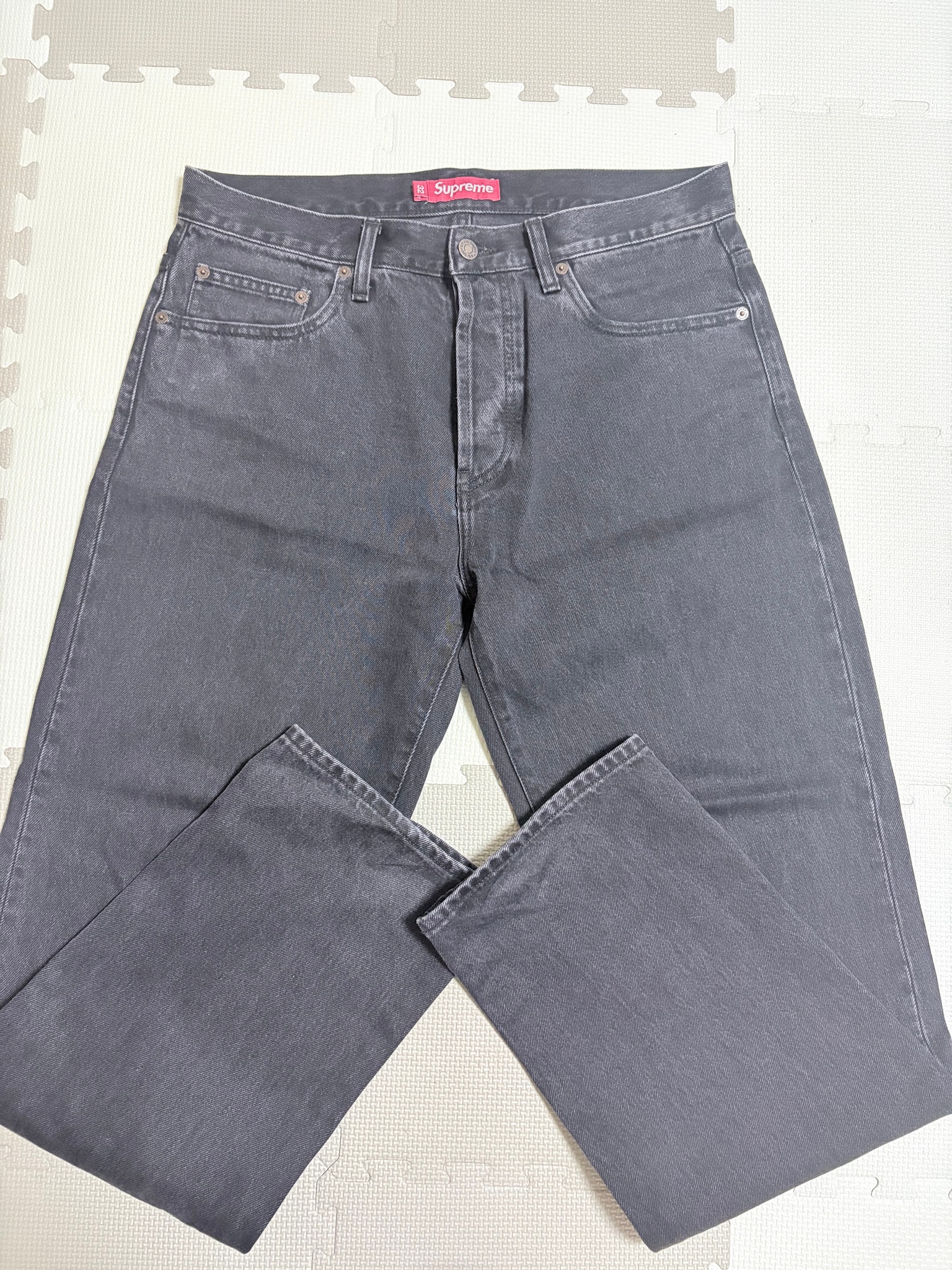 Supreme Regular Jean (25FW) "Black"