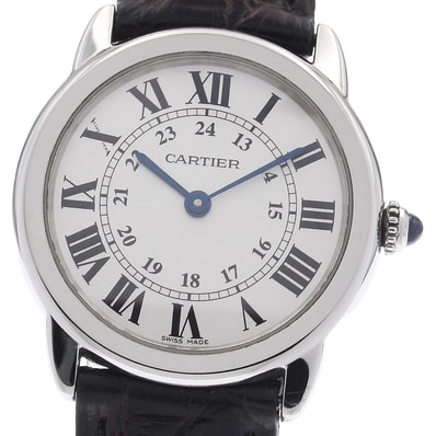 カルティエ ロンドソロ SM W6700155 レディース 【中古】