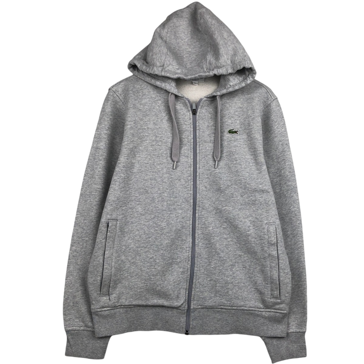 古着 ラコステ LACOSTE CLASSIC FIT スウェットフルジップパーカー 5 メンズL相当/eaa631043