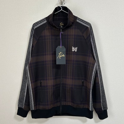 Needles Track Jacket- Poly Jq. "Brown"