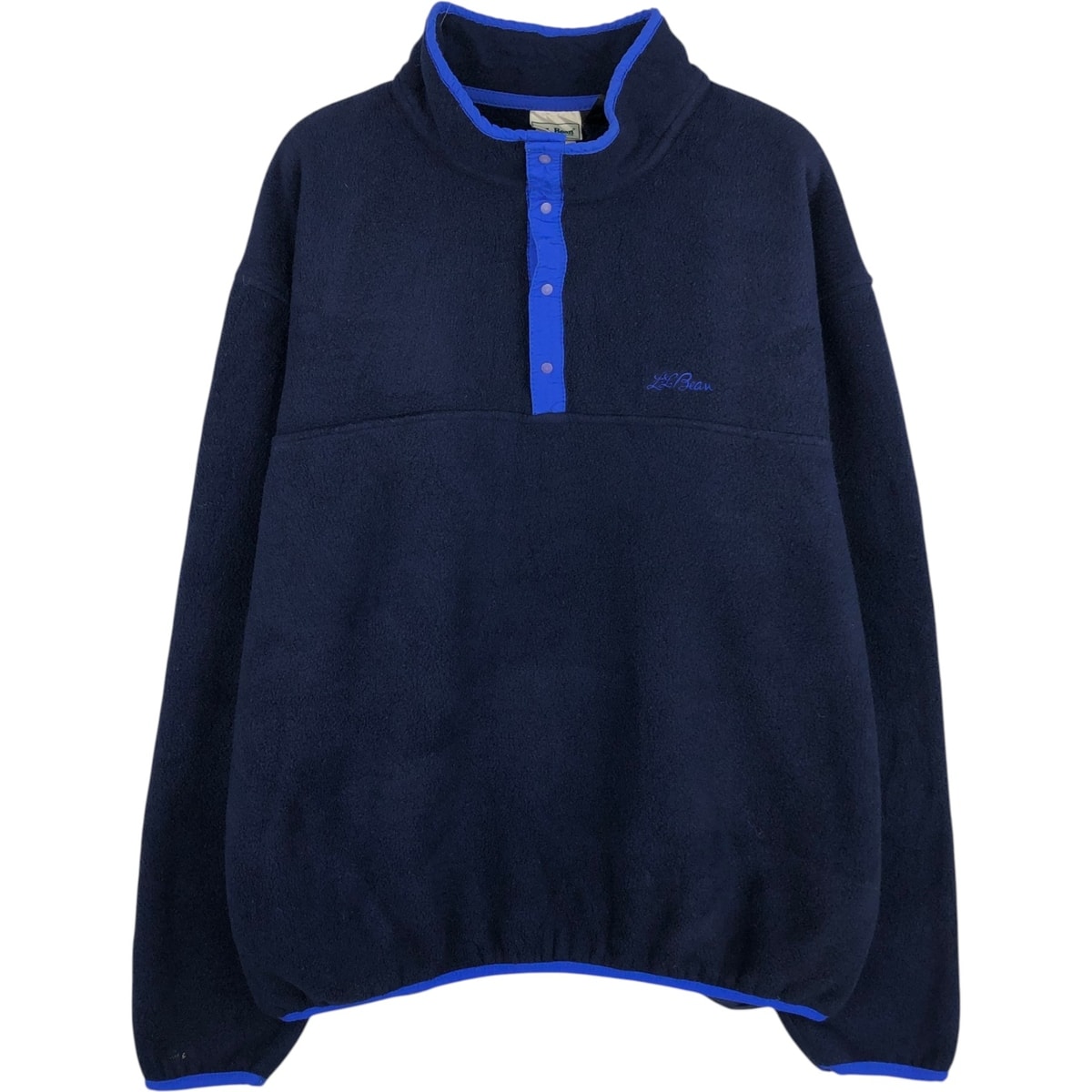 古着 80年代 エルエルビーン L.L.Bean ハーフスナップ フリースプルオーバー メンズXL相当 ヴィンテージ/eaa619416