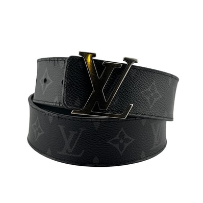 ルイヴィトン LOUIS VUITTON ベルト サンチュール LVイニシアル M9043 ブラック