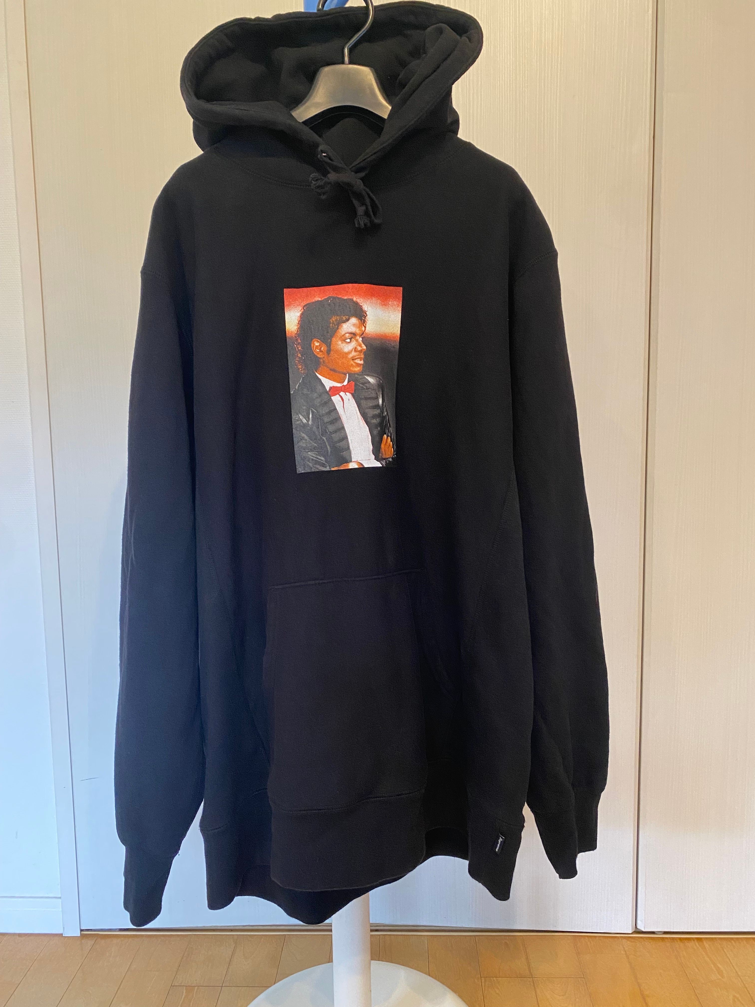 Supreme Michael Jackson Hooded Sweatshirt "Black"