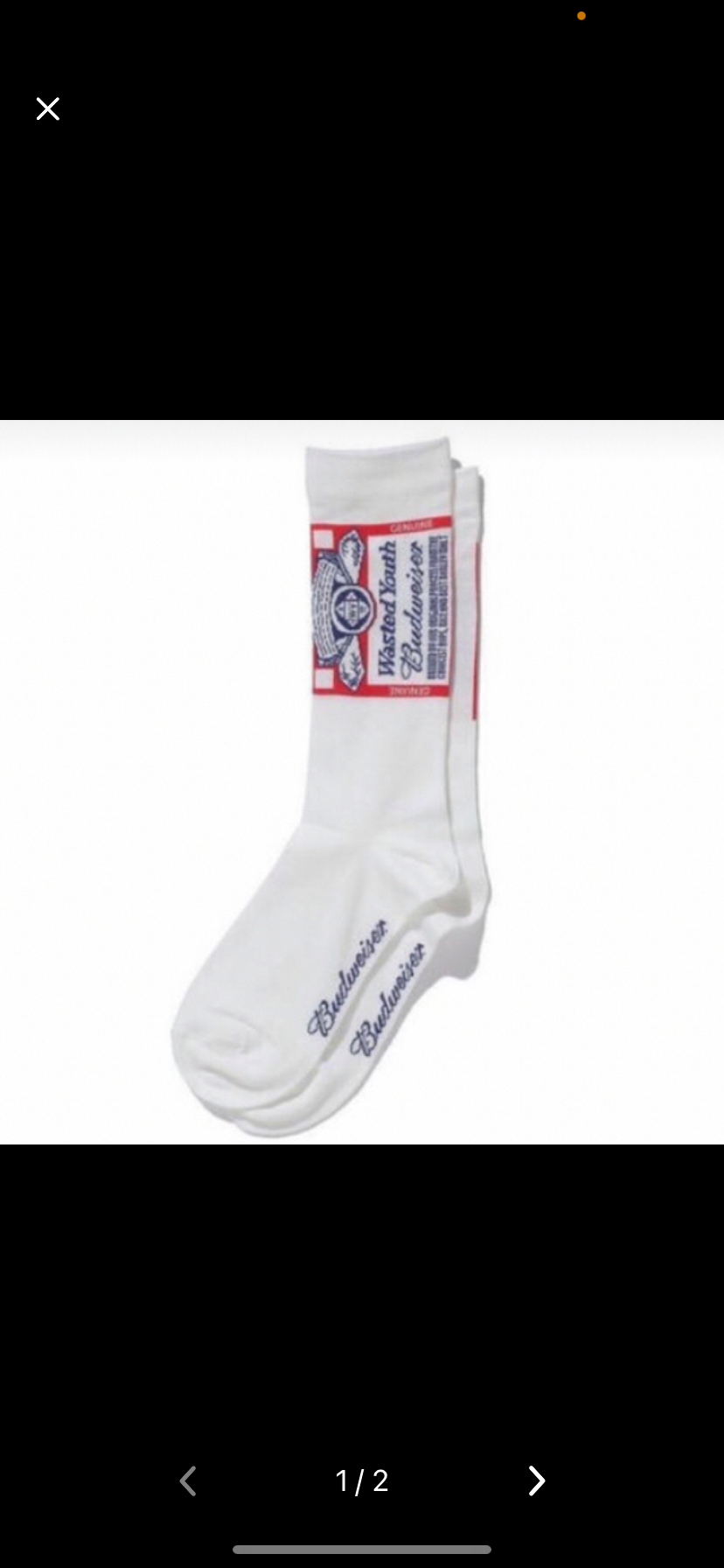 Wasted Youth x Budweiser SOCKS
