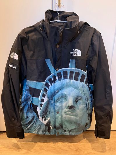 Supreme x The North Face Statue of Liberty Mountain Jacket "Black"