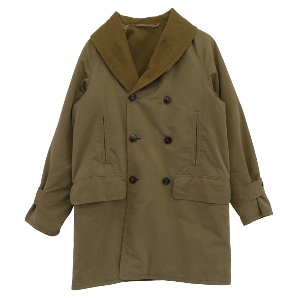 D (傷や汚れあり)】COMOLI コモリ コート 14F-04001 MACKINAW COAT