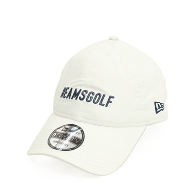 【中古】ビームス ゴルフ BEAMS GOLF NEWERA ナイロン キャップ 帽子 ホワイト【メンズ】