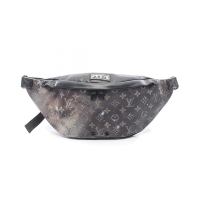 ルイ・ヴィトン LOUIS VUITTON ディスカバリー バムバッグ ウエストバッグ ボディバッグ バッグ PVCコーティングキャンバス レザー モノグラム・ギャラクシー グレー メンズ グレー系 / ブラック系 / マルチカラー M44444 【中古】