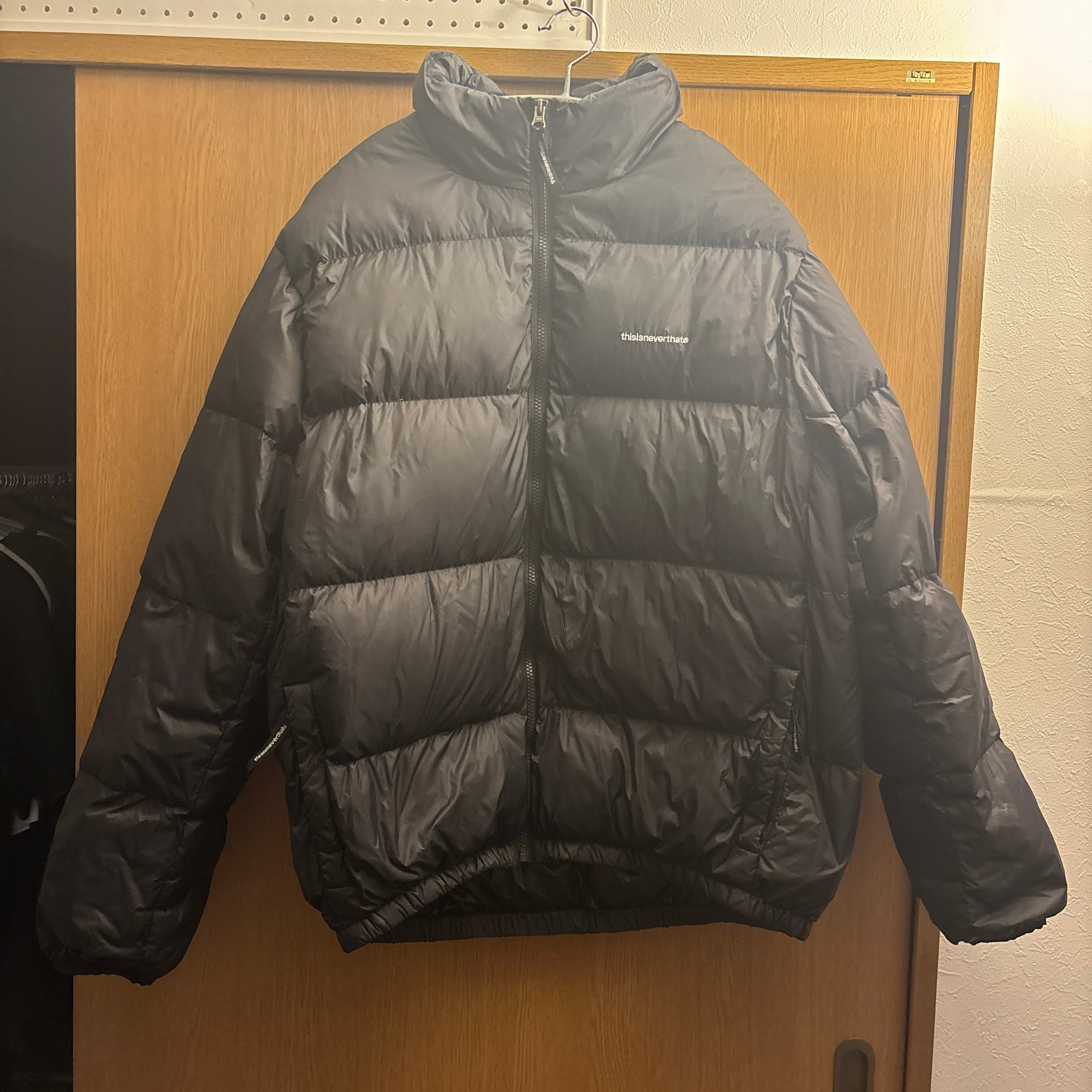 thisisneverthat Pertex T Down Jacket "Black"