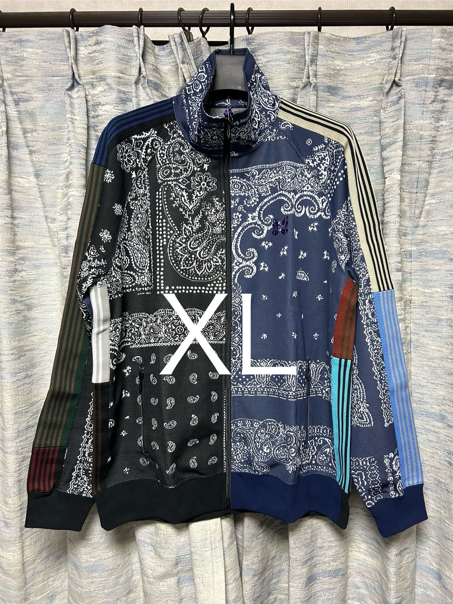 ニードルズ x ミヤギヒデタカ トラック ジャケット - ポリ Jq. "ペイズリー"