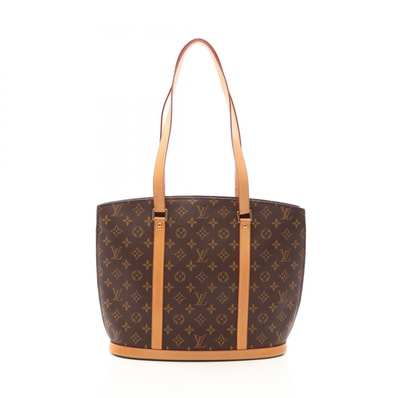 ルイ・ヴィトン LOUIS VUITTON バビロン モノグラム ショルダーバッグ バッグ PVCコーティングキャンバス レザー レディース ブラウン系 M51102 【中古】