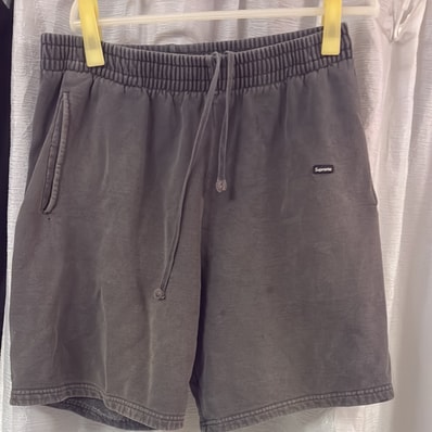 Supreme Overdyed Small Box Sweatshort "Black"