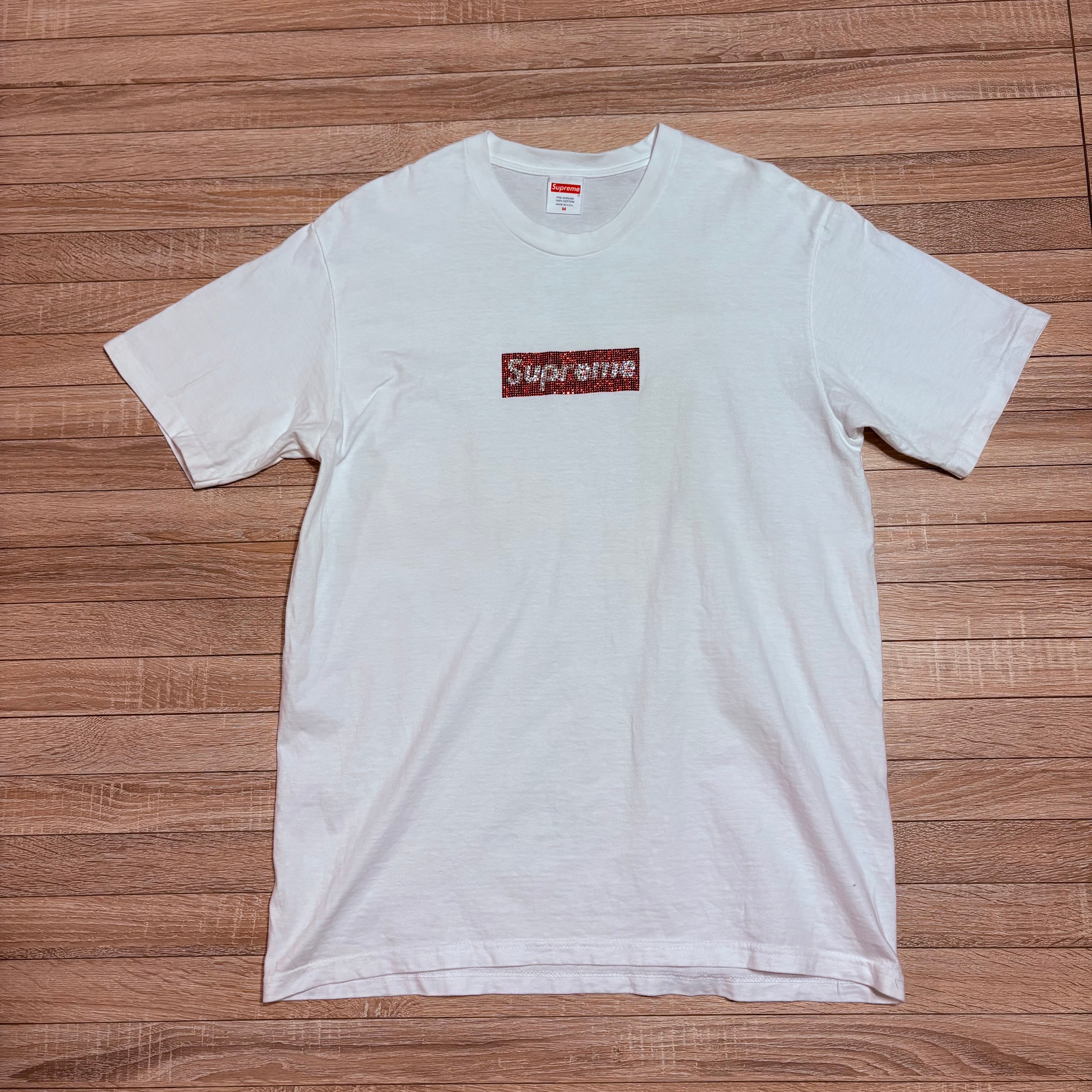 Supreme / Swarovski® Box Logo Tee 