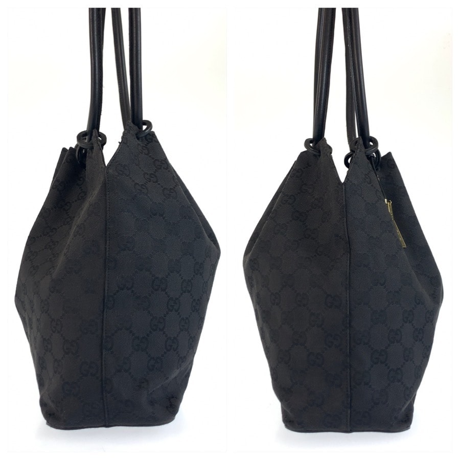 B (目立った傷や汚れなし)】美品 GUCCI グッチ ブラック 黒 ゴールド