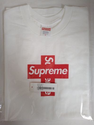 Supreme Cross Box Logo Tee "White"
