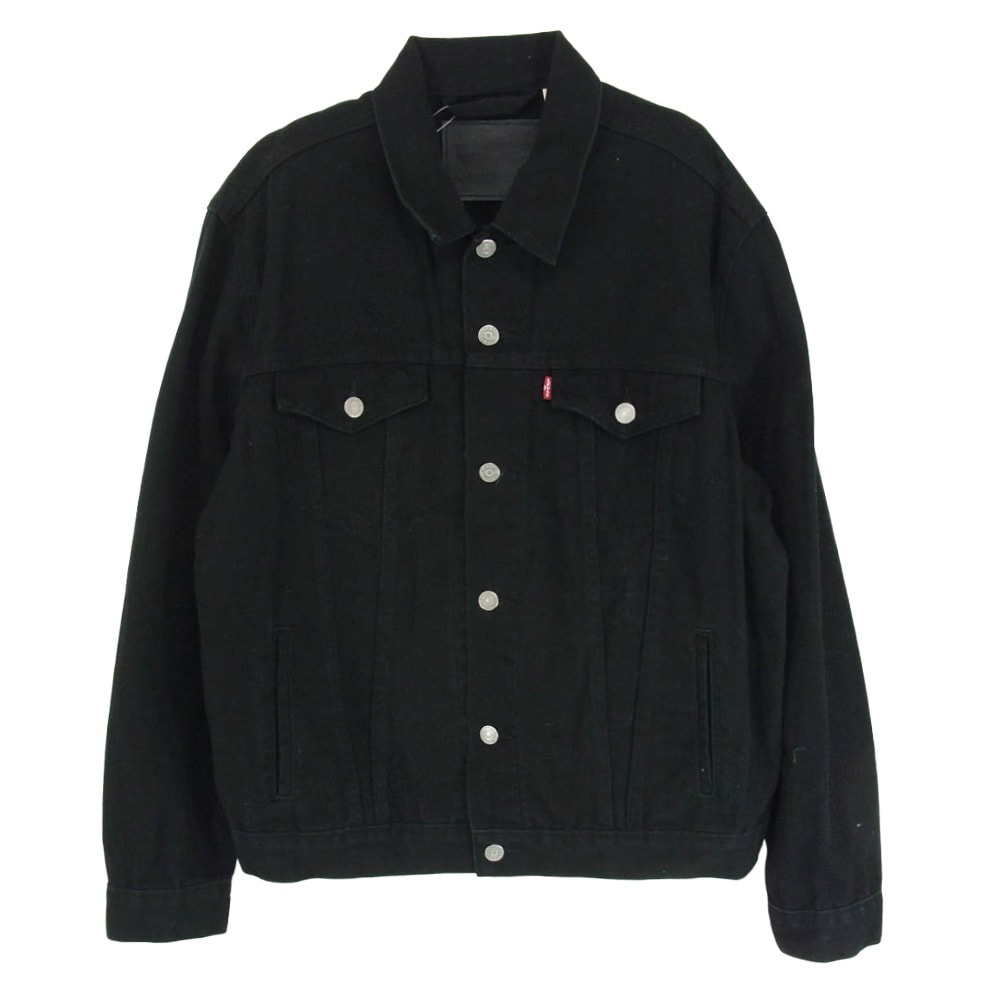 Levi's リーバイス デニムジャケット PC9-72334-0513 スモールe ブラック デニム ジャケット ブラック系 L【中古】