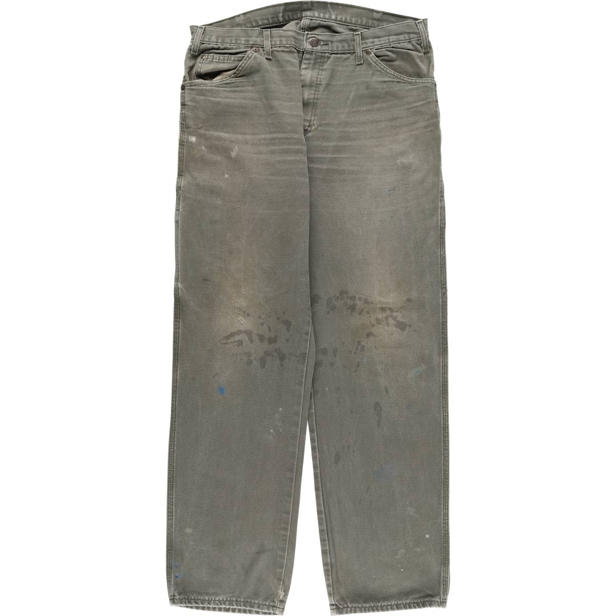 古着 ディッキーズ Dickies ダックペインターパンツ メンズw36相当/eaa521735