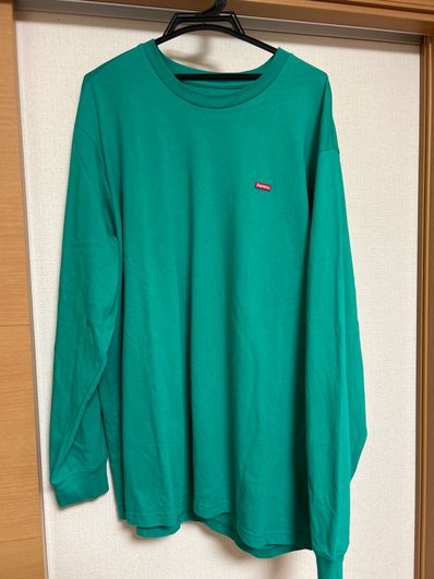 Supreme Small Box L/S Tee "Green"(24SS)