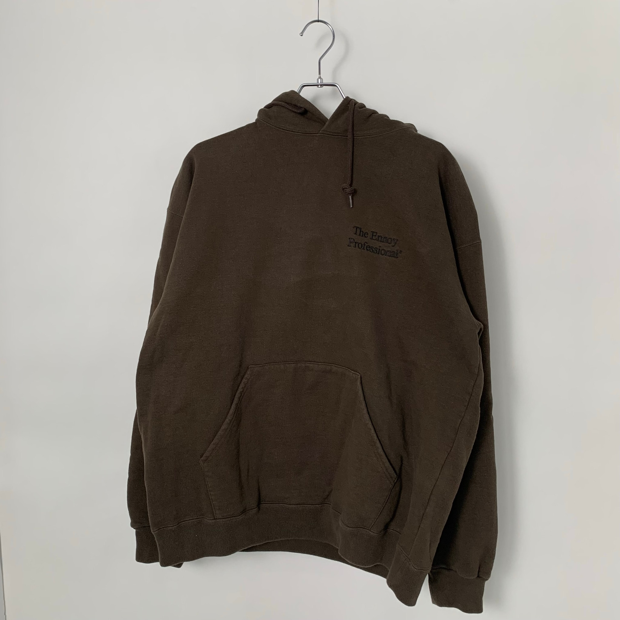 ENNOY x Stylistshibutsu 20AW Sweat Hoodie "Brown" AW20BRENCT03NTL