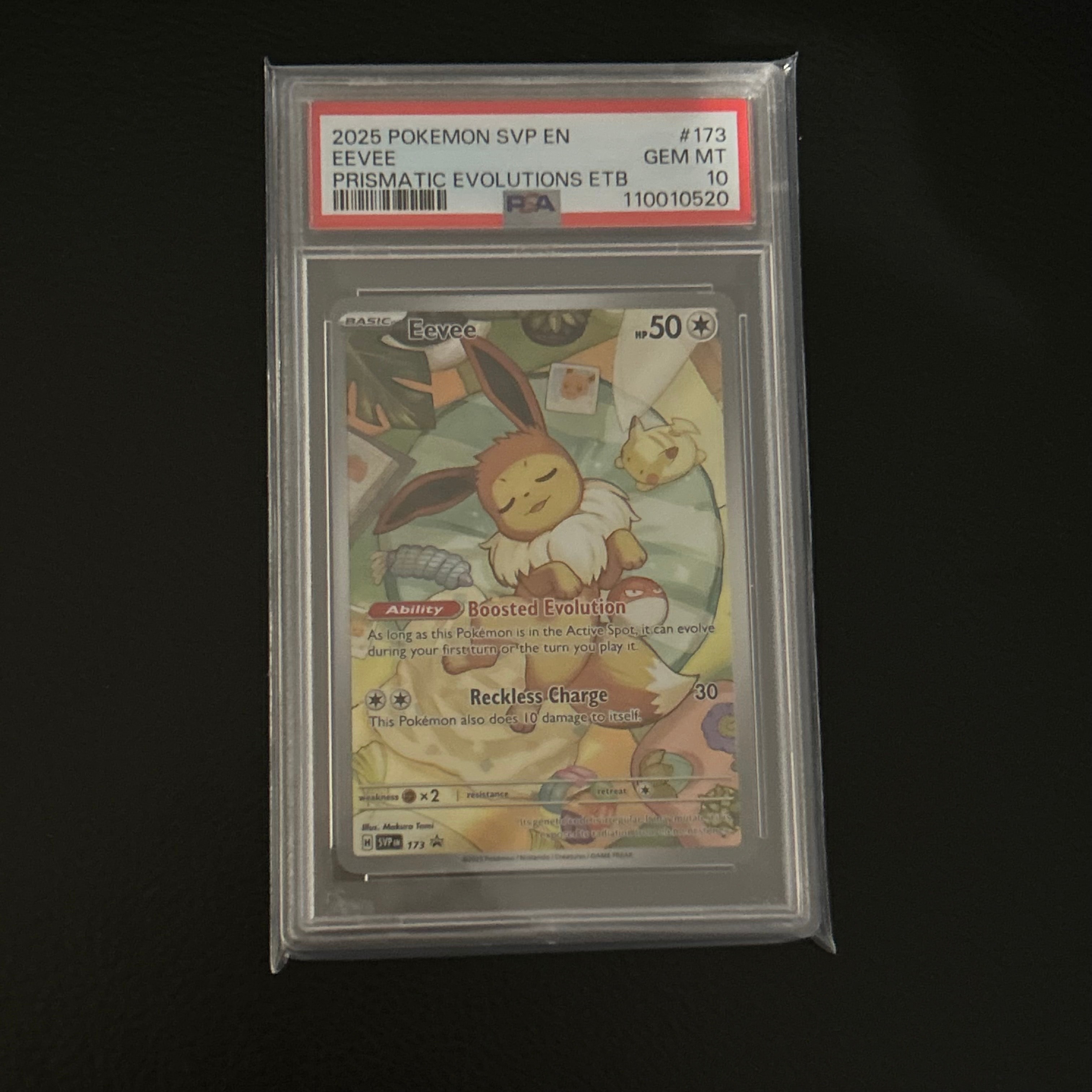 イーブイ P [SVP EN 173]【英語版】(スカーレット&バイオレット「プリズマティックエボリューションズ エリートトレーナボックス」)