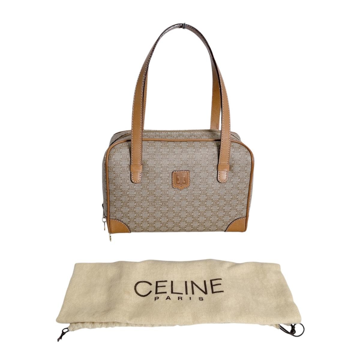 セリーヌ CELINE マカダム トリオンフ ハンドバッグ