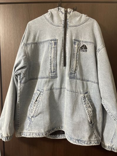 Supreme Nike ACG Denim Pullover "Washed Blue"