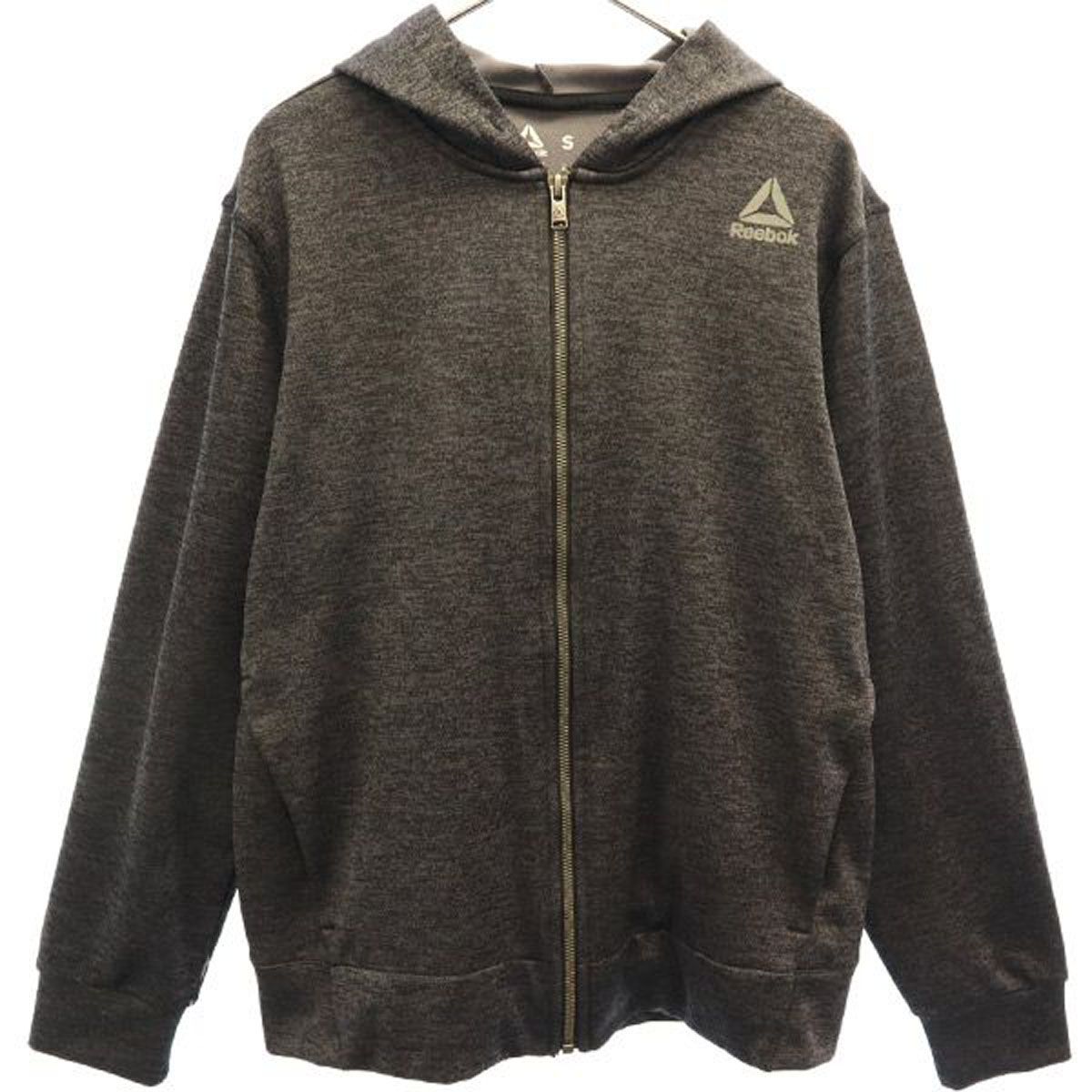 Reebok リーボック プリント トラックジャケット S グレー系