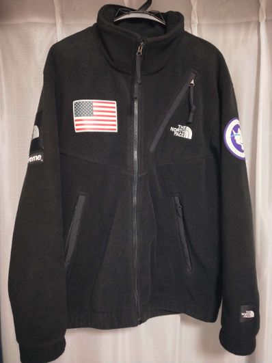 Supreme x The North Face Expedition Fleece Jacket "Black"