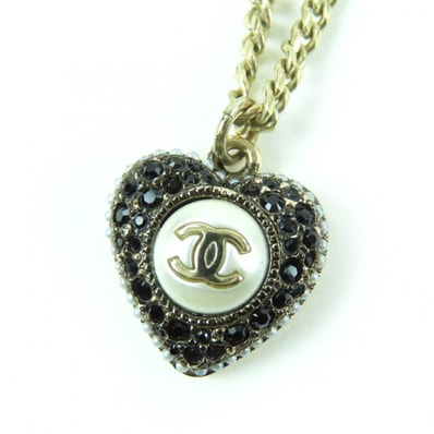 極美品 シャネル ネックレス ゴールド レディース F22B