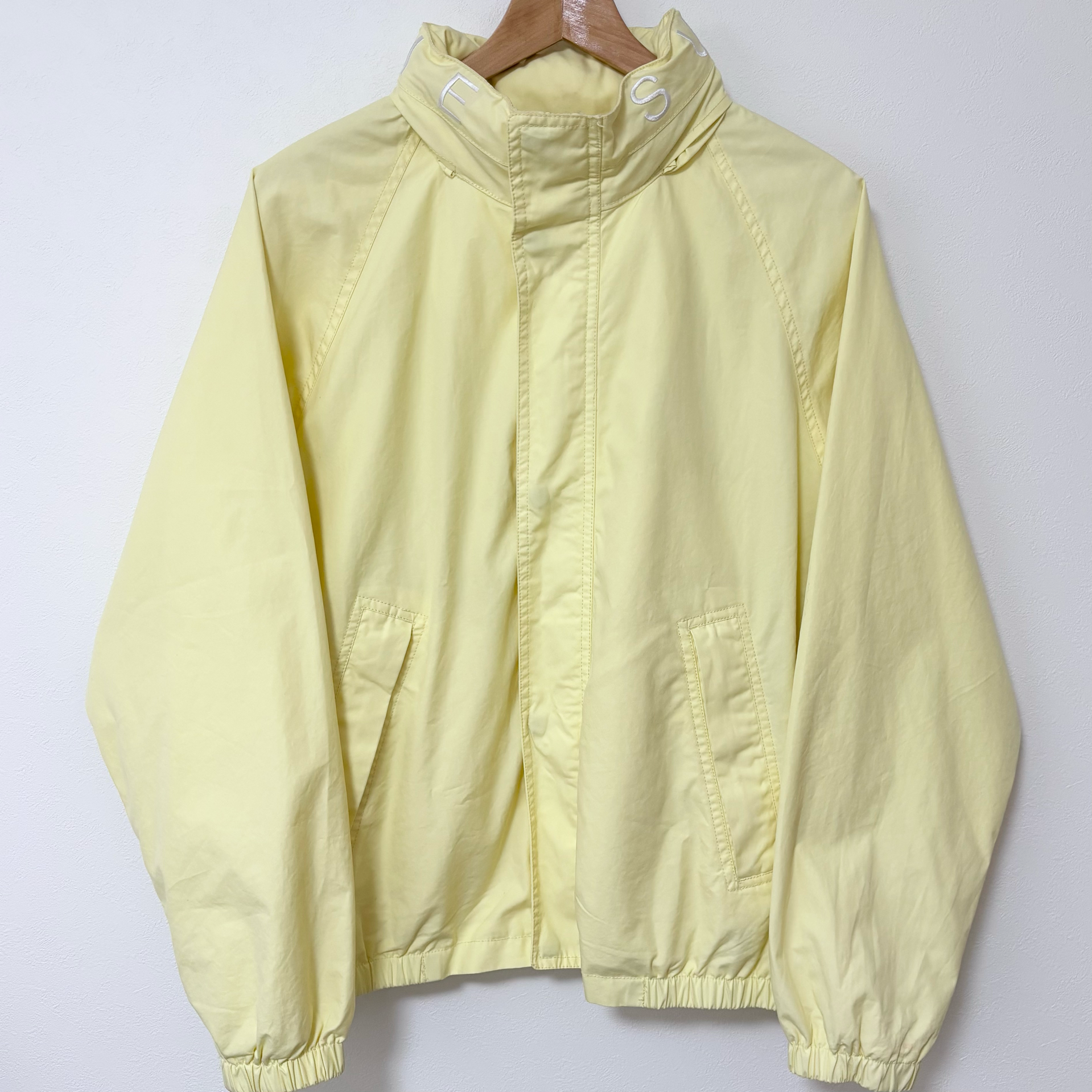 Supreme Raglan Court Jacket ジャケット ラグラン ナイロン ペイルイエロー シュプリーム