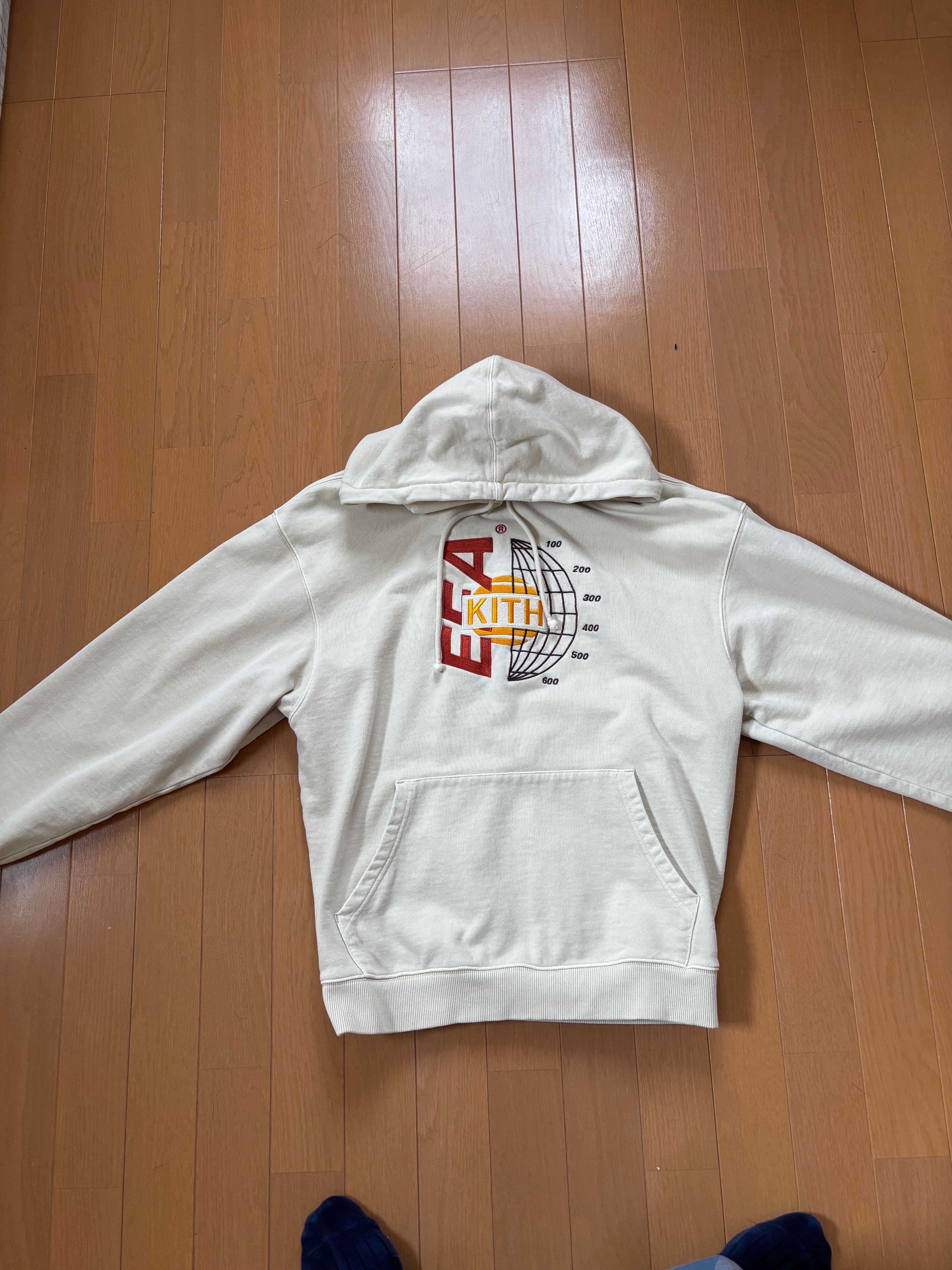 Kith x Columbia Eea Williams III Hoodie "Light Bisque"