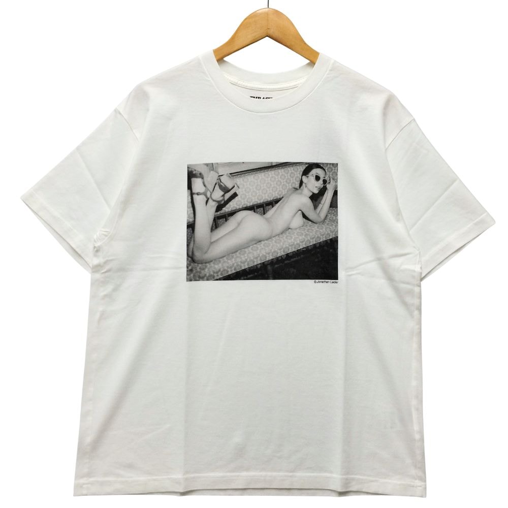 MINEDENIM マインデニム STIE lo Jonathan Leder プリント 半袖Tシャツ 52633