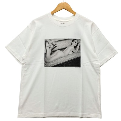 MINEDENIM マインデニム STIE lo Jonathan Leder プリント 半袖Tシャツ 52633