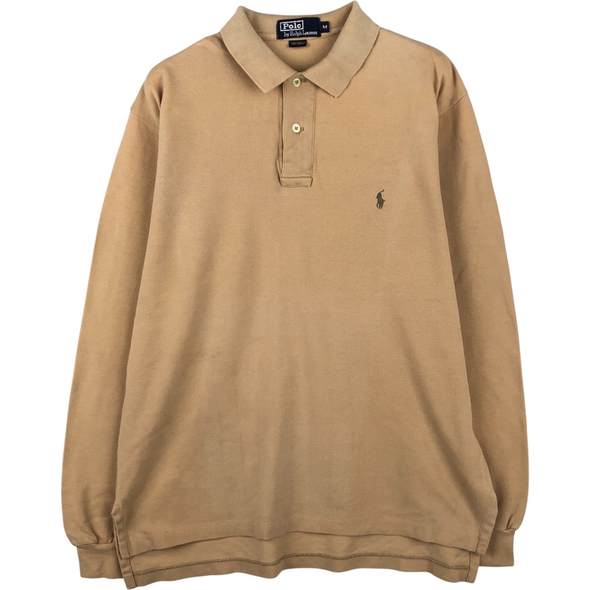 古着 ラルフローレン Ralph Lauren POLO by Ralph Lauren 長袖 ポロシャツ メンズM相当/eaa615609