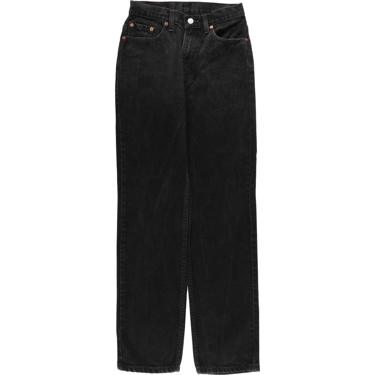 古着 90年代 リーバイス Levi's 512 SLIM FIT STRAIGHT LEG テーパードデニムパンツ レディースM(w26)相当 ヴィンテージ/eaa535820