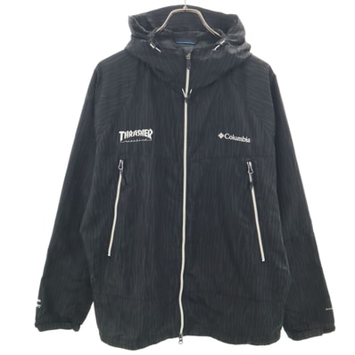 Columbia コロンビア THRASHER スラッシャー コラボ 総柄 マウンテンパーカー XL ブラック アウトドア