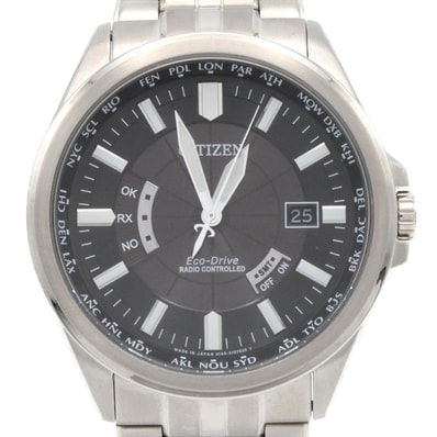シチズン エコドライブ H145-S073545/CB0011-69L SS ソーラークォーツ