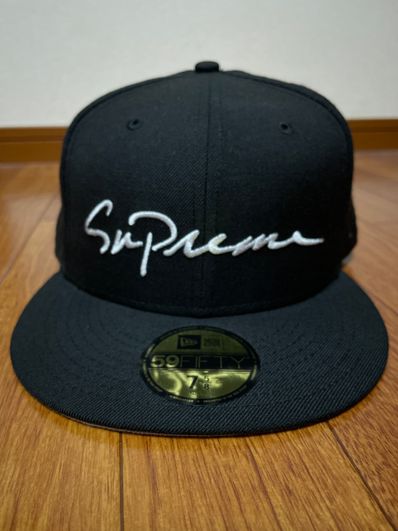 Supreme Classic Script New Era "Black"
