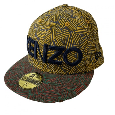 NEW ERA 【ニューエラ】 KENZO ケンゾー コラボ キャップ イエロー グリーン 62.5