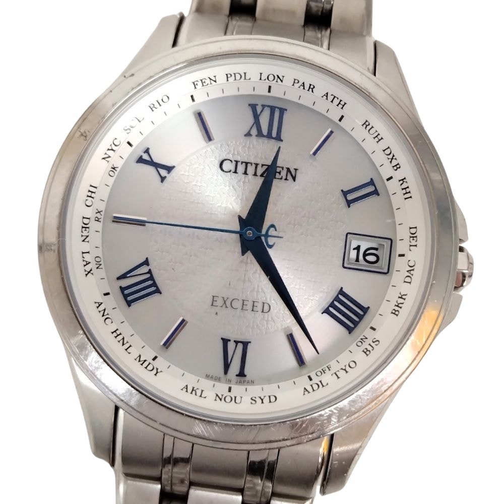 CITIZEN シチズン H149-T021727 エクシード エコドライブ 電波時計 腕時計 正規品 / C515
