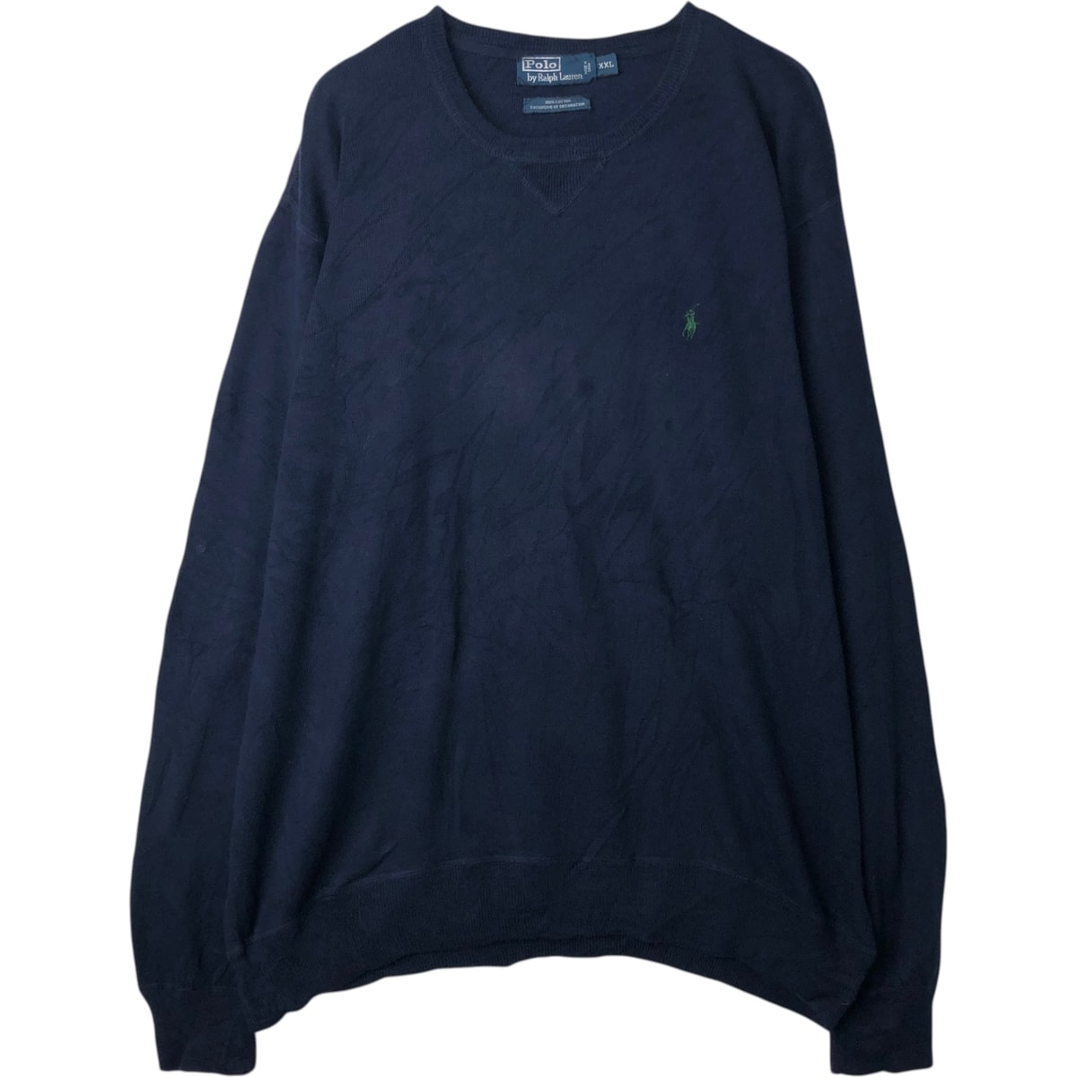 古着 ラルフローレン Ralph Lauren POLO by Ralph Lauren コットンニットセーター メンズXXL相当/eaa627506