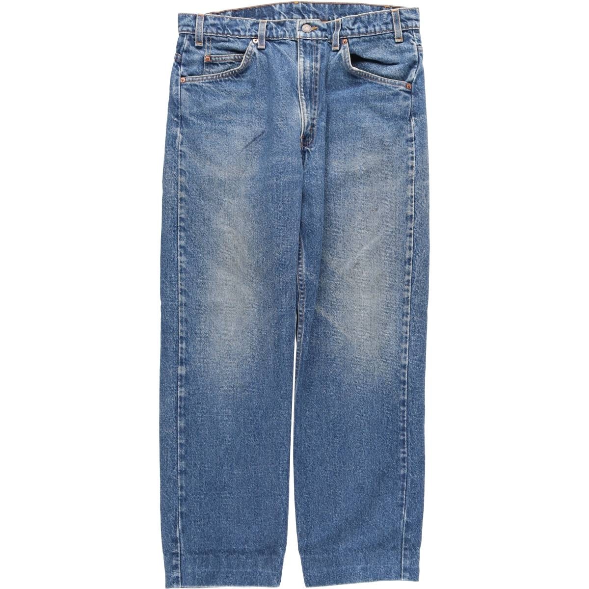 古着 90年代 リーバイス Levi's 40505-0215 REGULAR FIT STRAIGHT LEG オレンジタブ テーパードデニムパンツ メンズw34相当 ヴィンテージ/eaa610995
