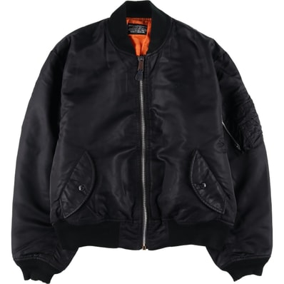 古着 民間品 ショット SCHOTT MA-1タイプ 中綿入り ミリタリー フライトジャケット メンズXL相当 ヴィンテージ/eaa596894