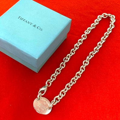 TIFFANY&Co. ティファニー リターントゥ オーバル ネックレス シルバー925 ネックレス シルバー
27393