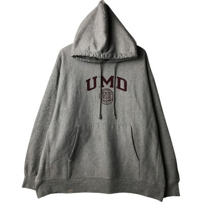 古着 00年代 チャンピオン Champion ORIGINAL REVERSE WEAVE オリジナルリバースウィーブ カレッジ スウェットプルオーバーパーカー メンズXXL相当/eaa587913