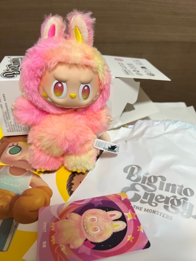 POP MART THE MONSTERS (LABUBU) Big into Energy Series Plush Pendant LOYALTY