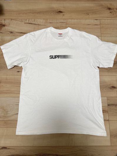 Supreme Motion Logo Tee "White" (23SS)