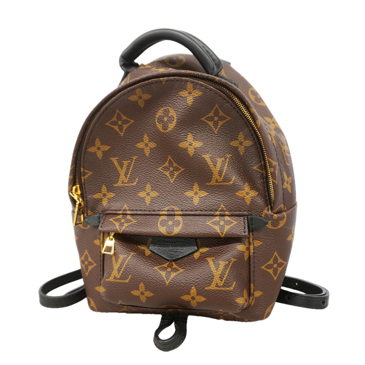 【6id4880】ルイヴィトン リュック・デイパック モノグラム パームスプリングスバックパックMINI M41562 ブラウン【中古】レディース