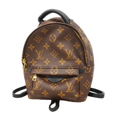 【6id4880】ルイヴィトン リュック・デイパック モノグラム パームスプリングスバックパックMINI M41562 ブラウン【中古】レディース