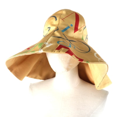 美品 エルメス
ハット ベージュ マルチカラー レディース